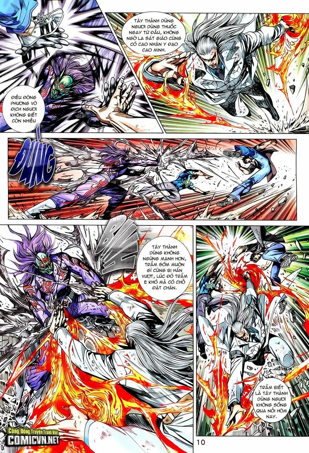 Truyện Tranh Tân Tác Long Hổ Môn trang 4