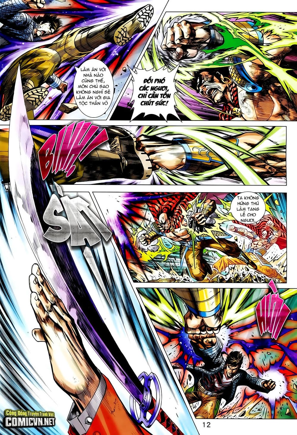 Truyện Tranh Tân Tác Long Hổ Môn trang 4