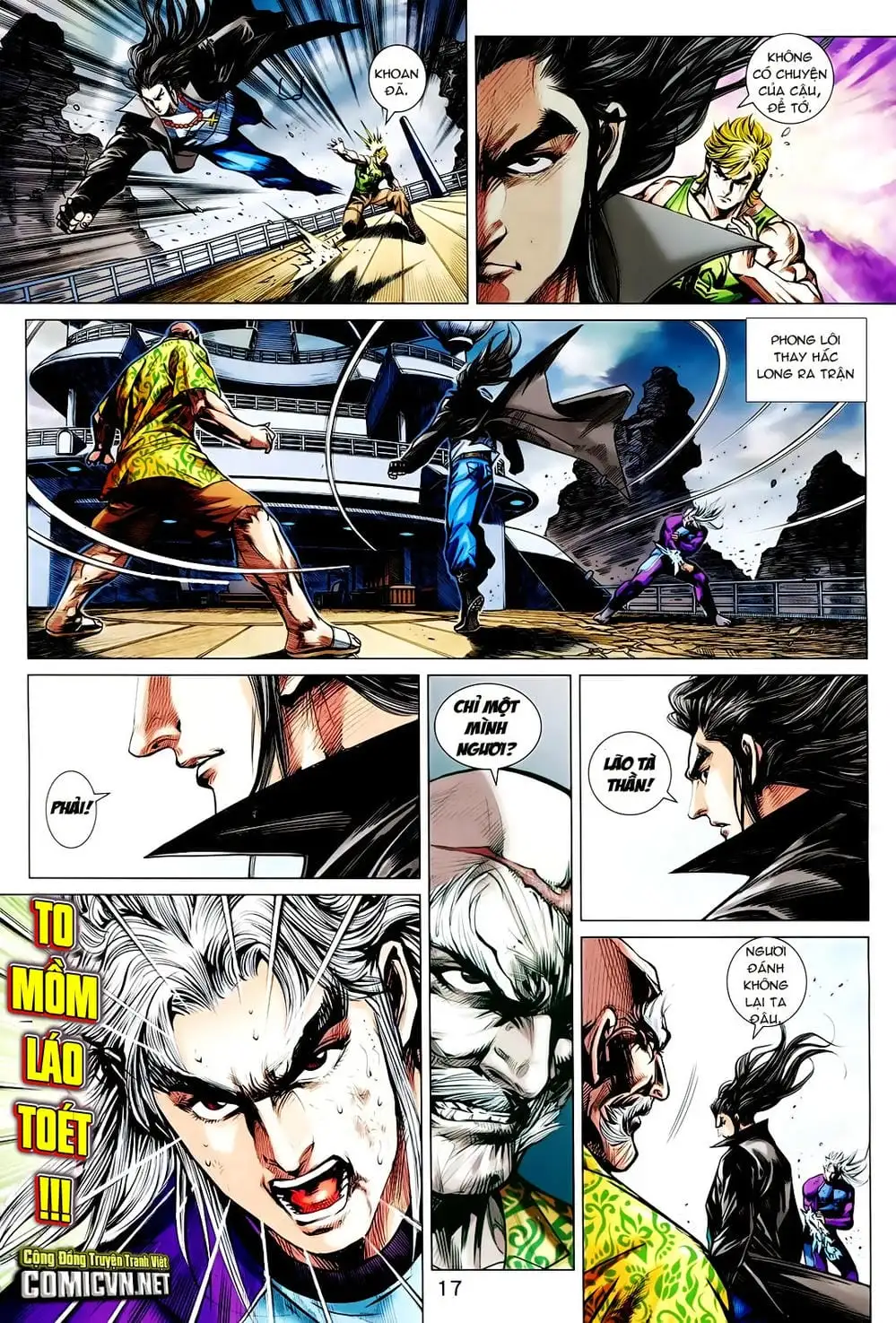 Truyện Tranh Tân Tác Long Hổ Môn trang 4