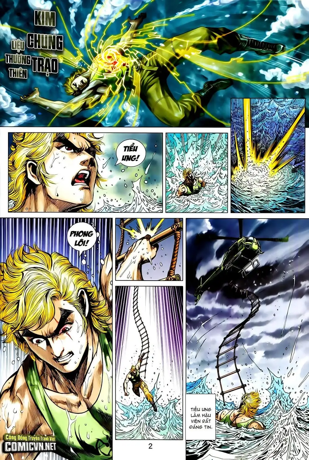 Truyện Tranh Tân Tác Long Hổ Môn trang 4
