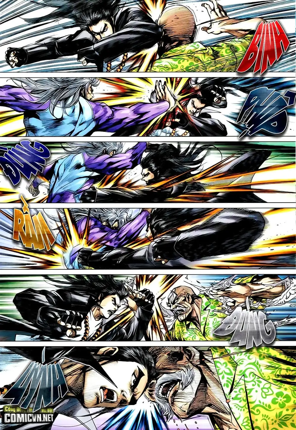 Truyện Tranh Tân Tác Long Hổ Môn trang 4