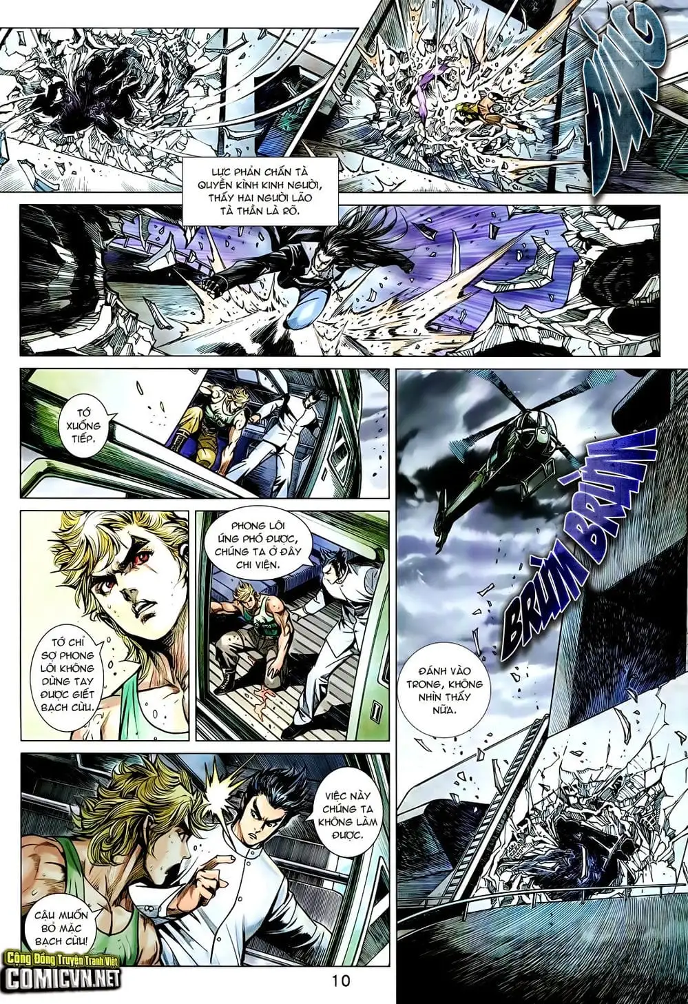 Truyện Tranh Tân Tác Long Hổ Môn trang 4