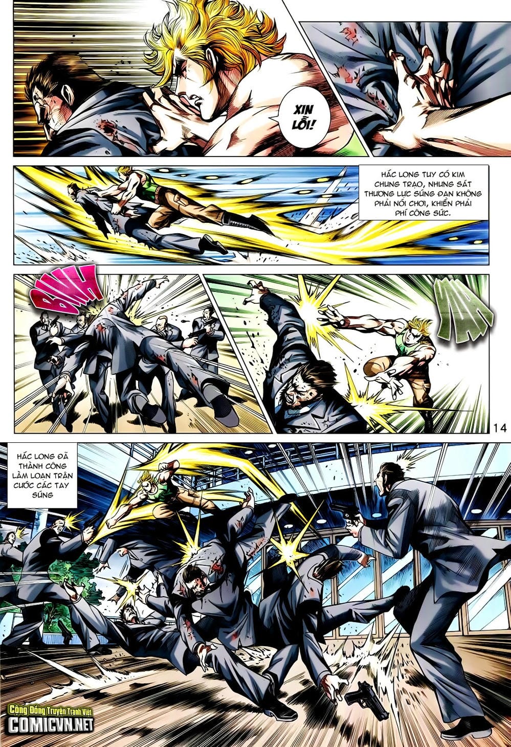 Truyện Tranh Tân Tác Long Hổ Môn trang 4