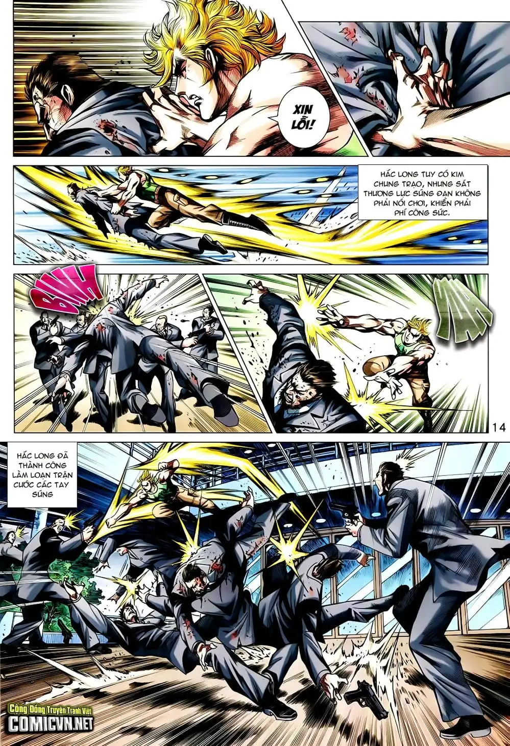 Truyện Tranh Tân Tác Long Hổ Môn trang 4