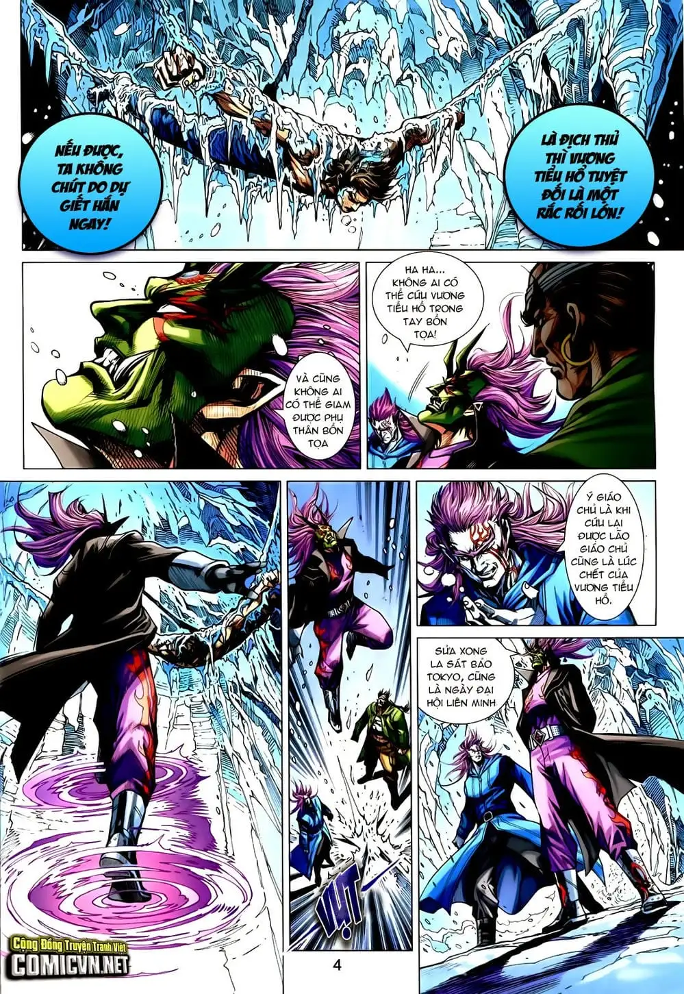 Truyện Tranh Tân Tác Long Hổ Môn trang 4