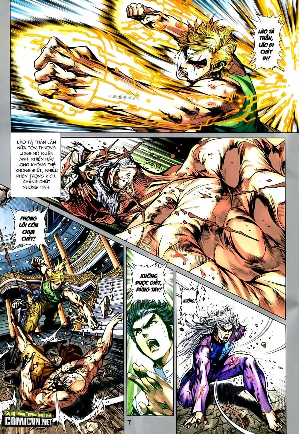 Truyện Tranh Tân Tác Long Hổ Môn trang 4