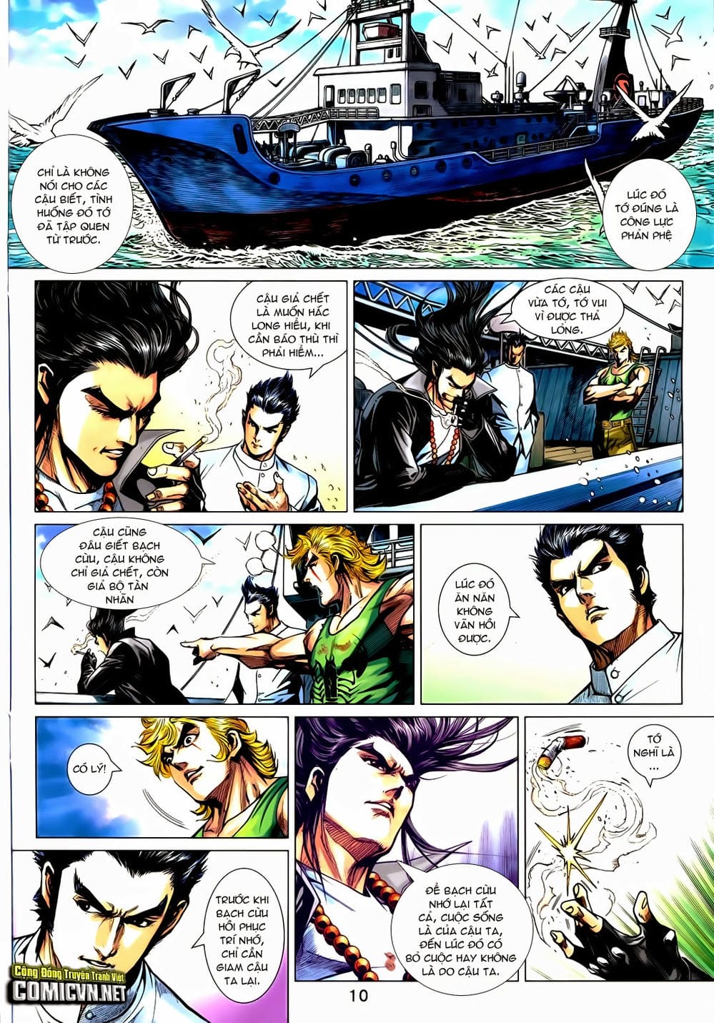 Truyện Tranh Tân Tác Long Hổ Môn trang 4