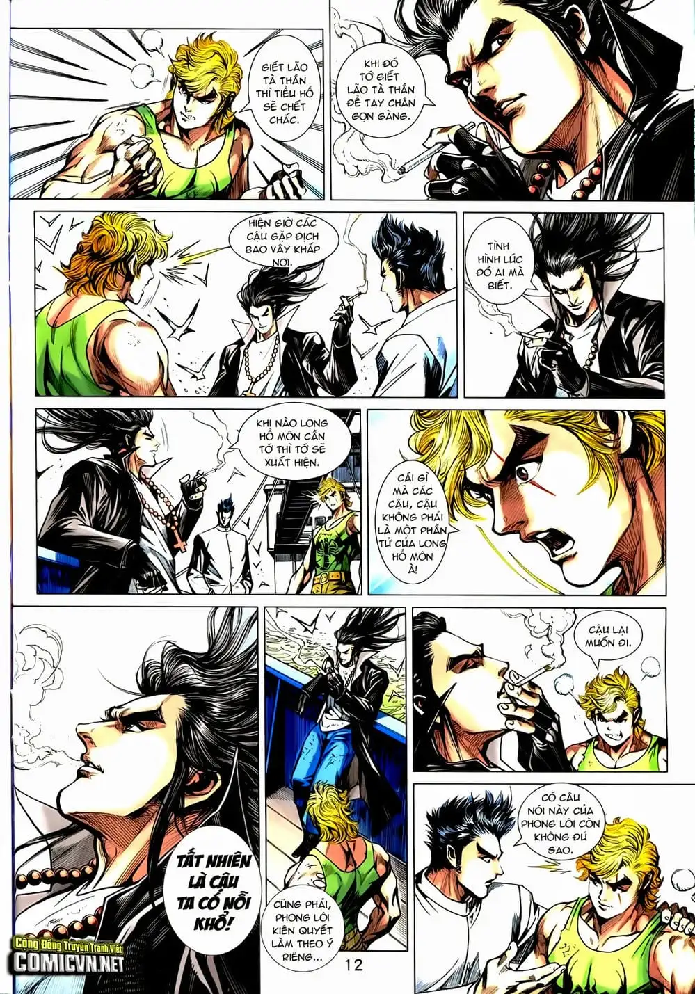 Truyện Tranh Tân Tác Long Hổ Môn trang 4