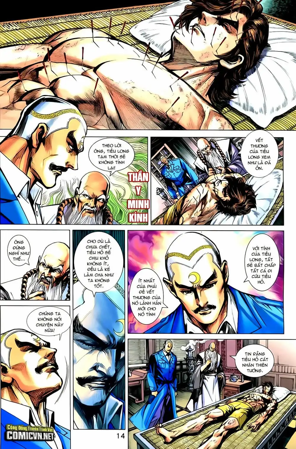Truyện Tranh Tân Tác Long Hổ Môn trang 4