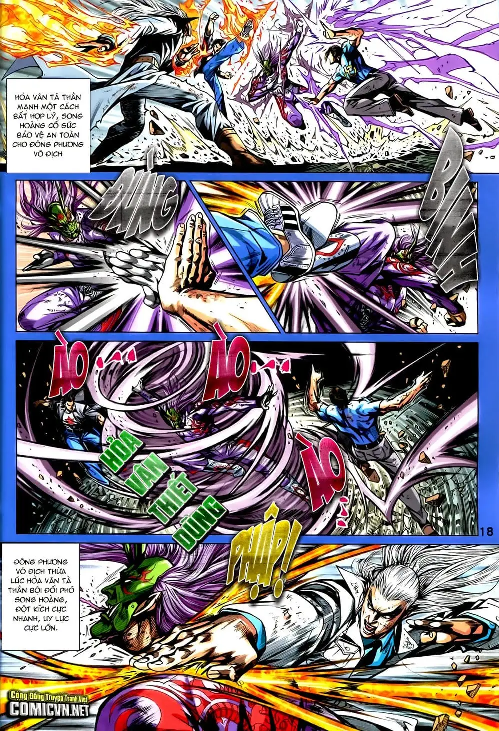 Truyện Tranh Tân Tác Long Hổ Môn trang 4