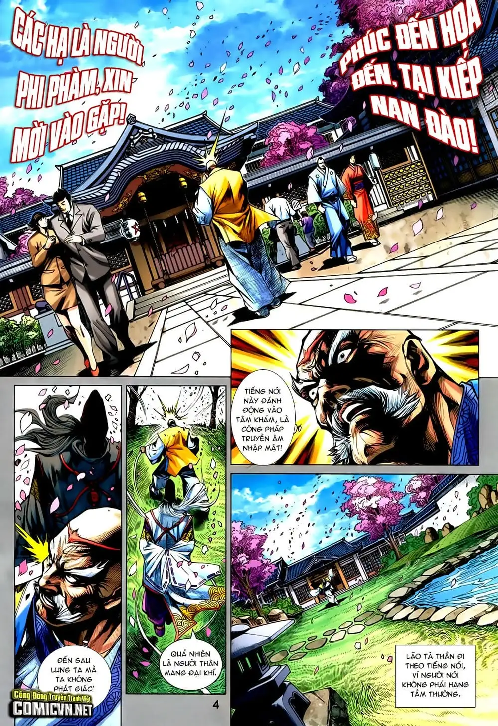 Truyện Tranh Tân Tác Long Hổ Môn trang 4