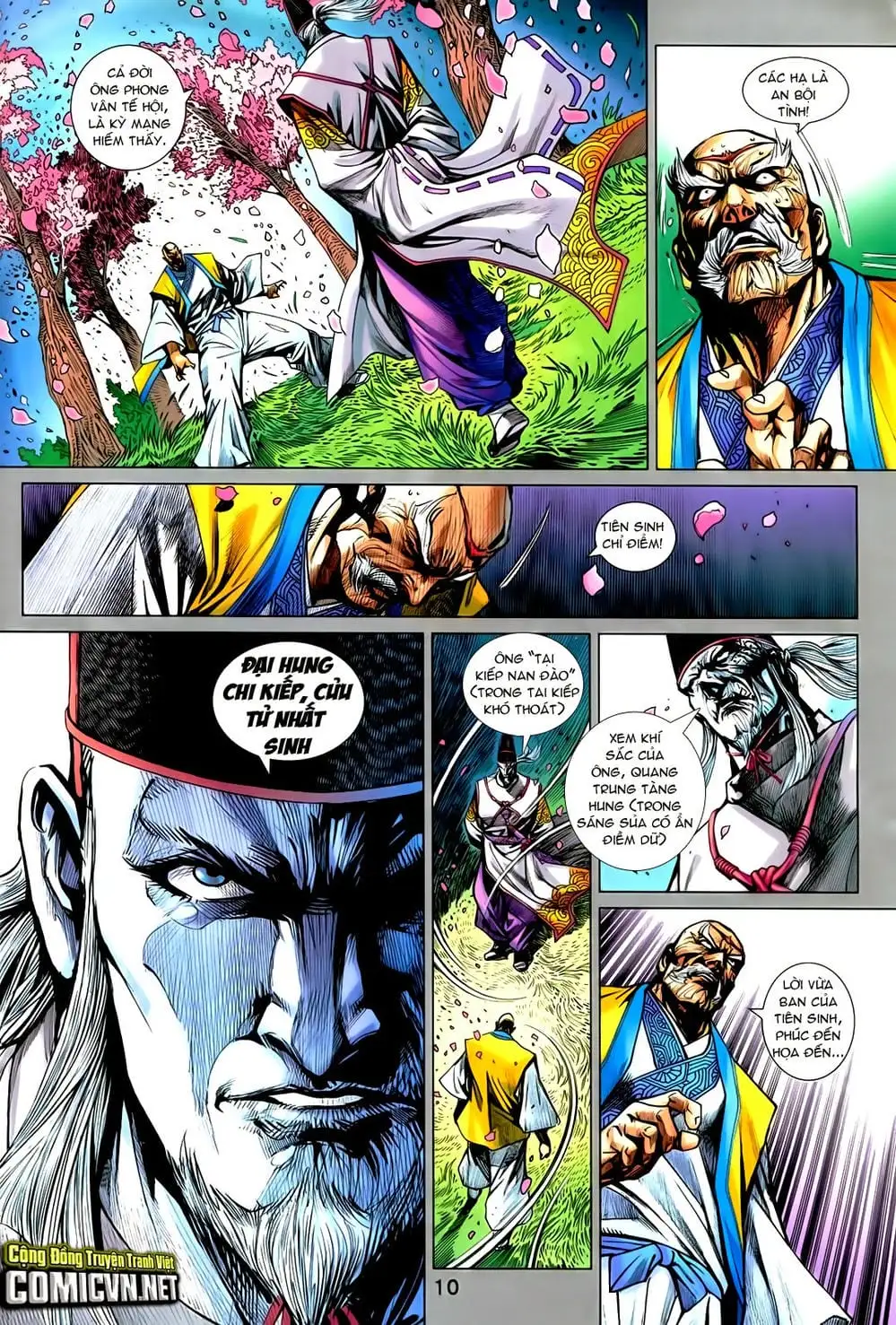 Truyện Tranh Tân Tác Long Hổ Môn trang 4