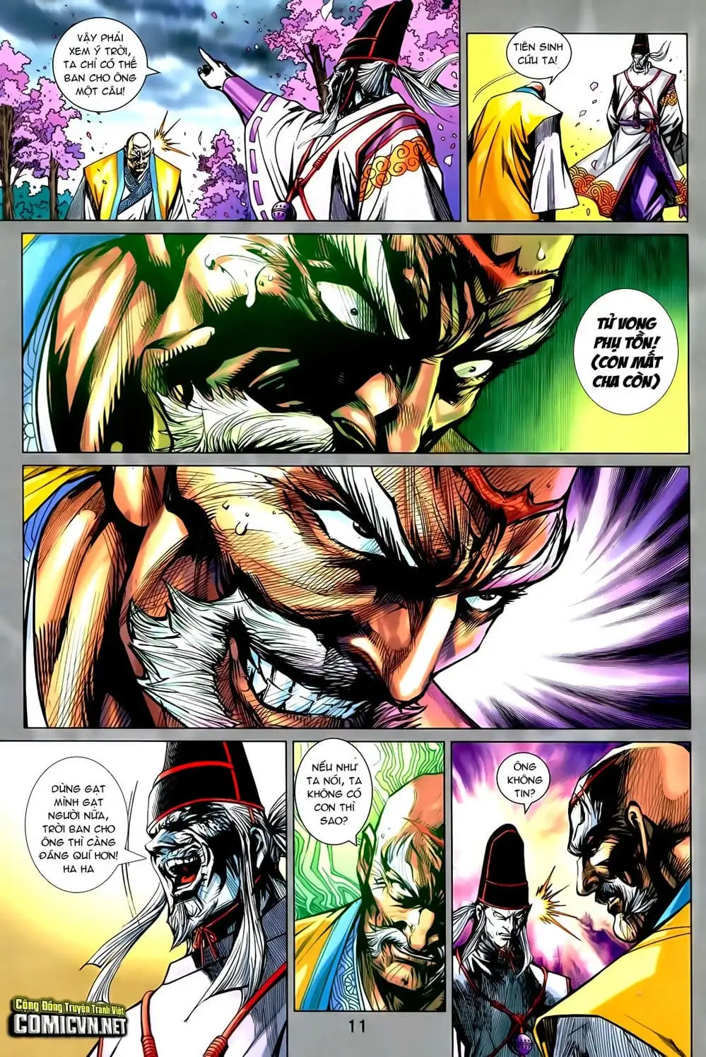 Truyện Tranh Tân Tác Long Hổ Môn trang 4