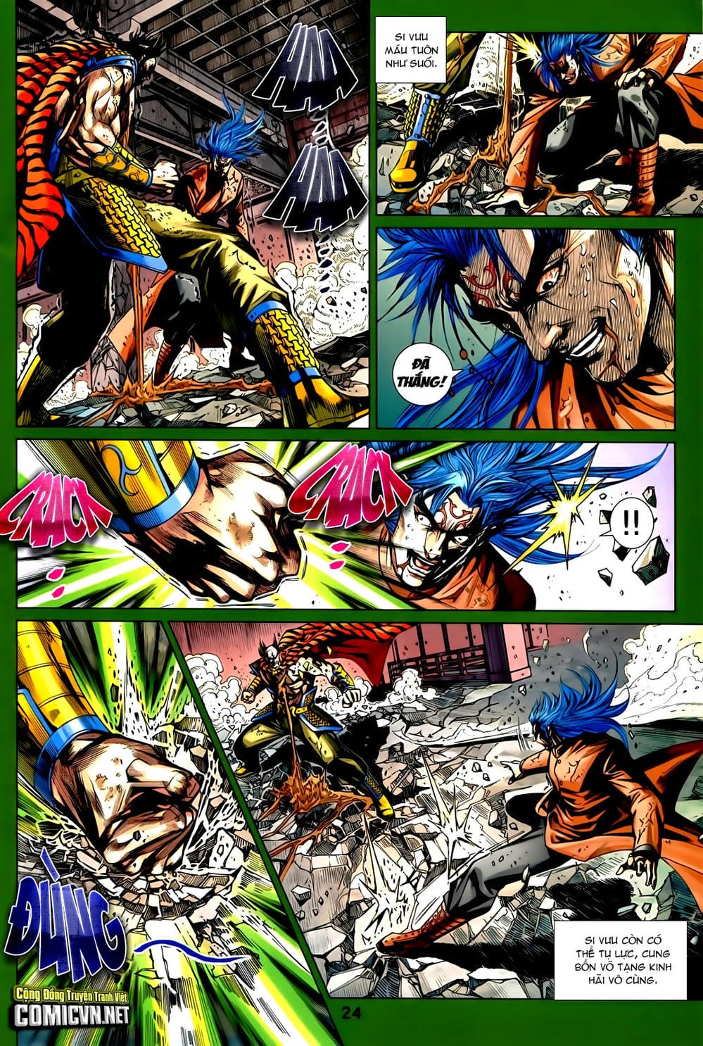 Truyện Tranh Tân Tác Long Hổ Môn trang 4