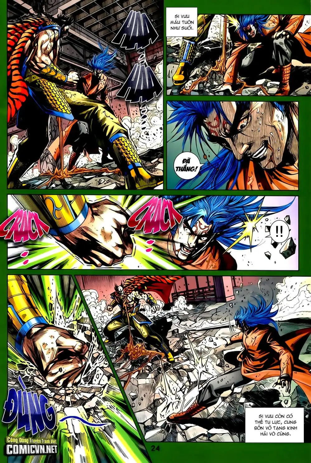 Truyện Tranh Tân Tác Long Hổ Môn trang 4