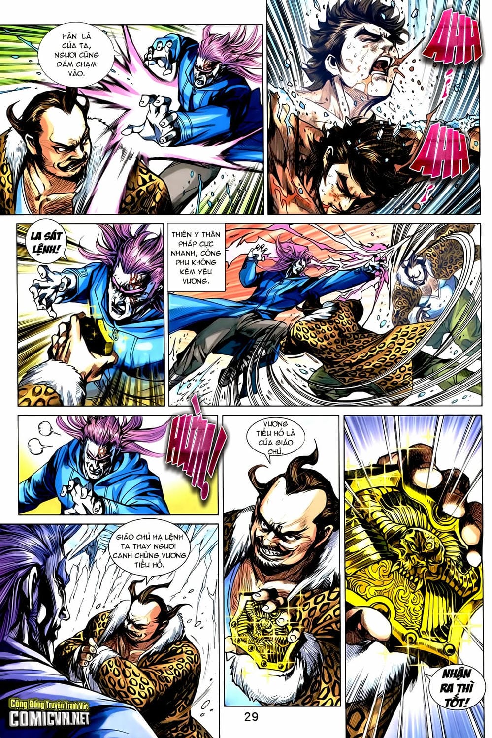 Truyện Tranh Tân Tác Long Hổ Môn trang 4