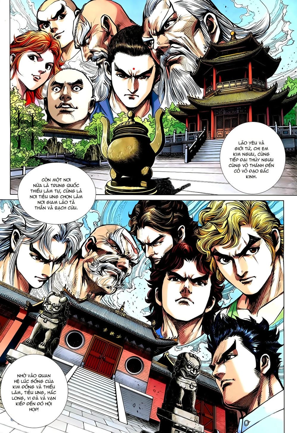 Truyện Tranh Tân Tác Long Hổ Môn trang 4