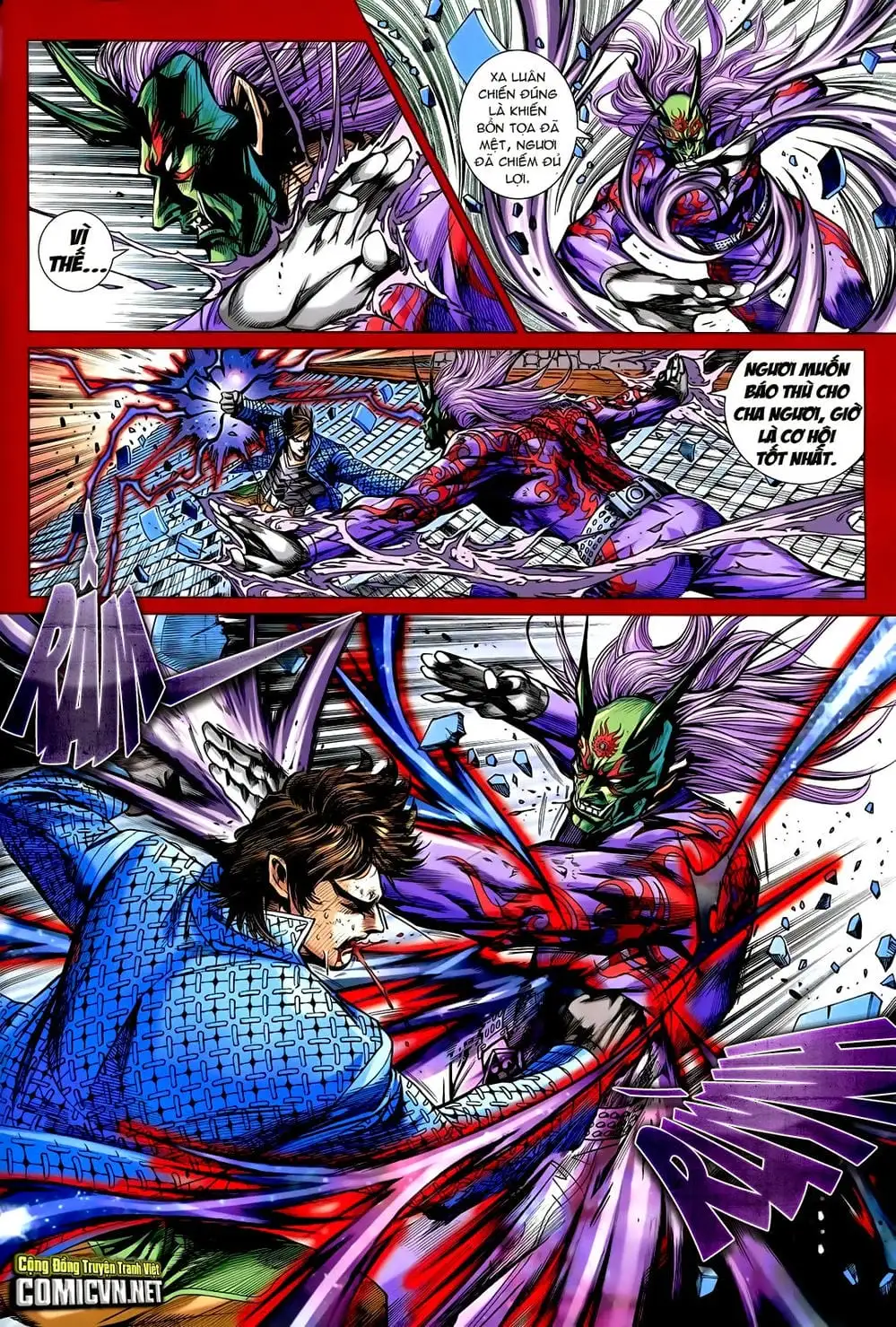 Truyện Tranh Tân Tác Long Hổ Môn trang 4