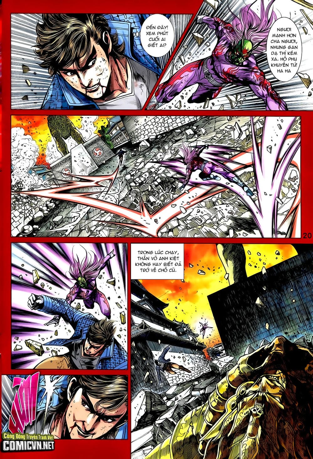 Truyện Tranh Tân Tác Long Hổ Môn trang 4