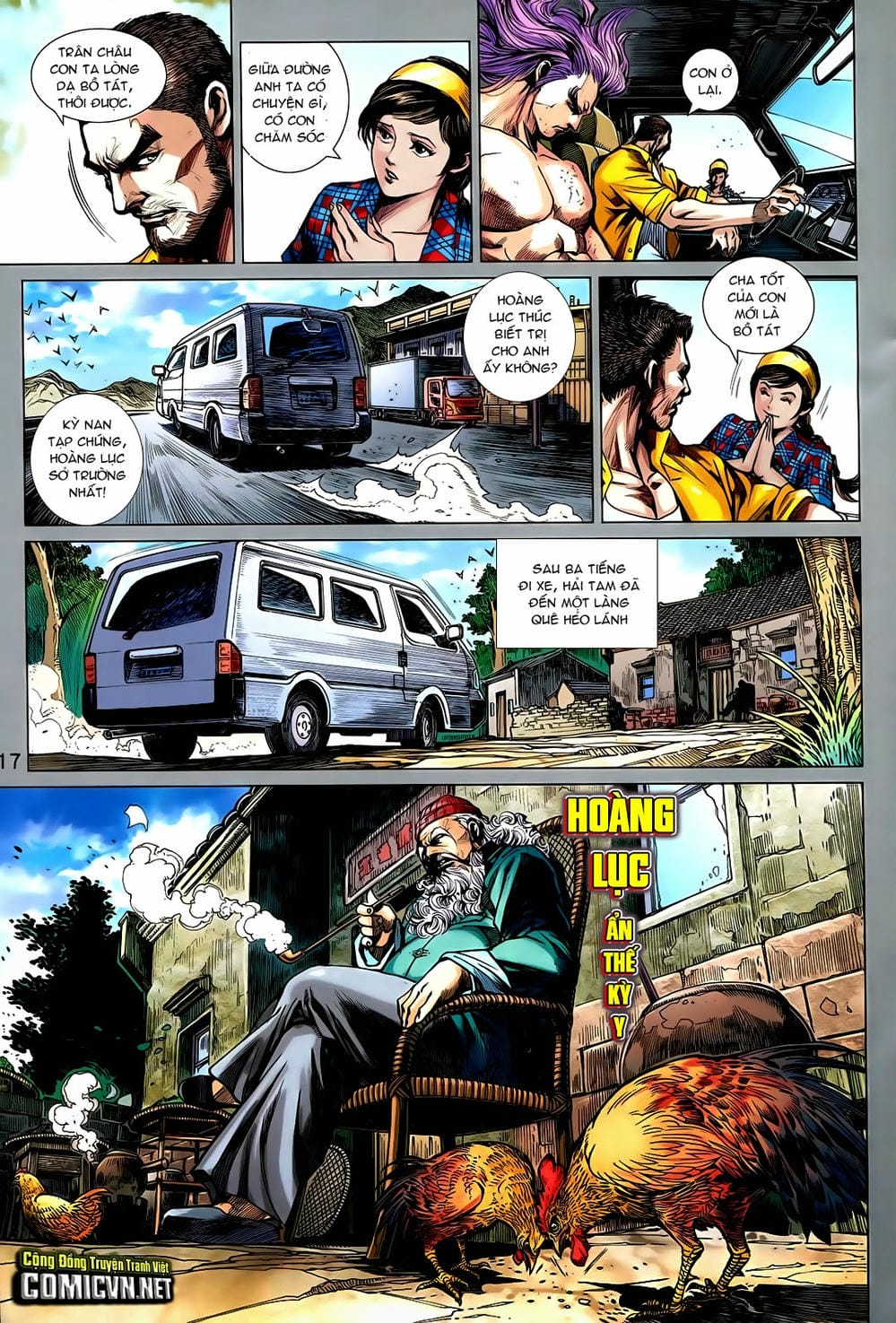 Truyện Tranh Tân Tác Long Hổ Môn trang 4