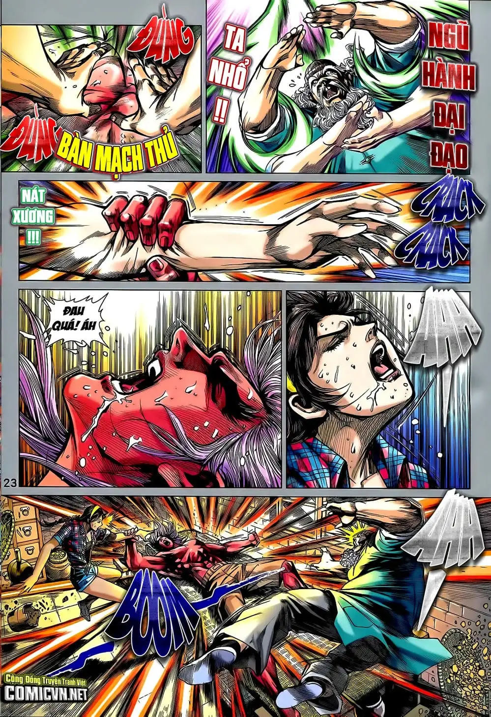 Truyện Tranh Tân Tác Long Hổ Môn trang 4