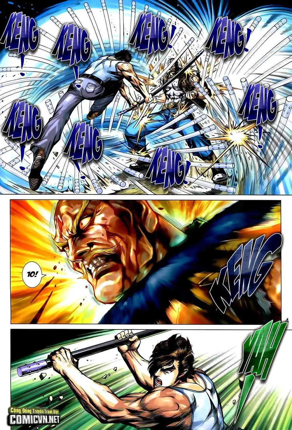 Truyện Tranh Tân Tác Long Hổ Môn trang 4