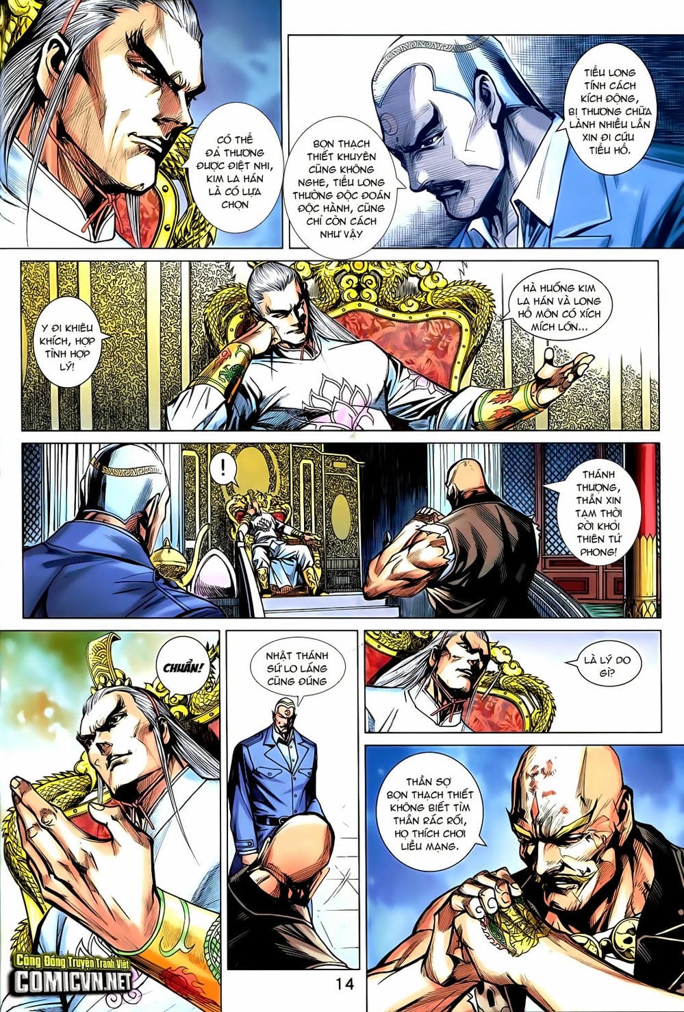 Truyện Tranh Tân Tác Long Hổ Môn trang 4