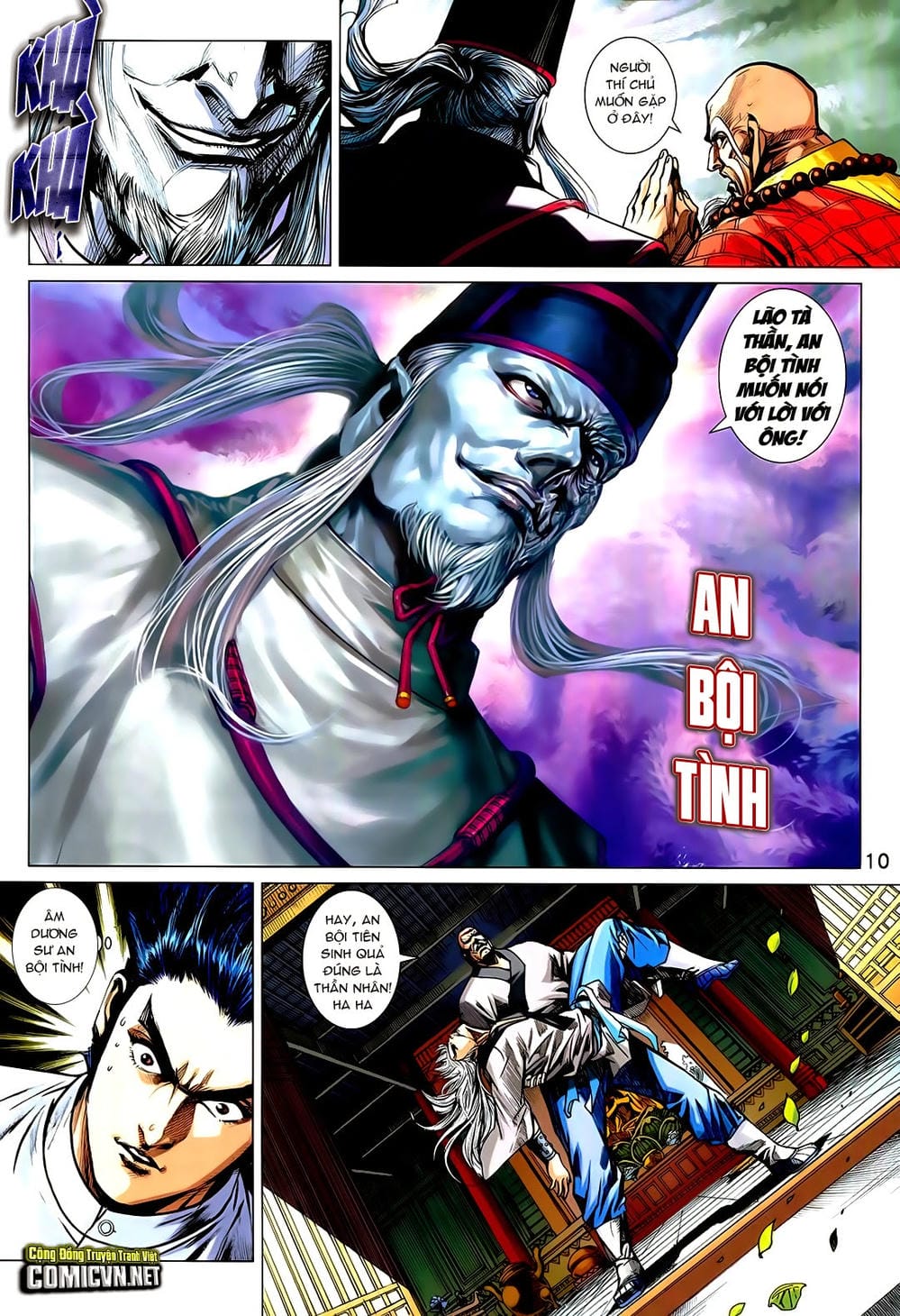 Truyện Tranh Tân Tác Long Hổ Môn trang 4