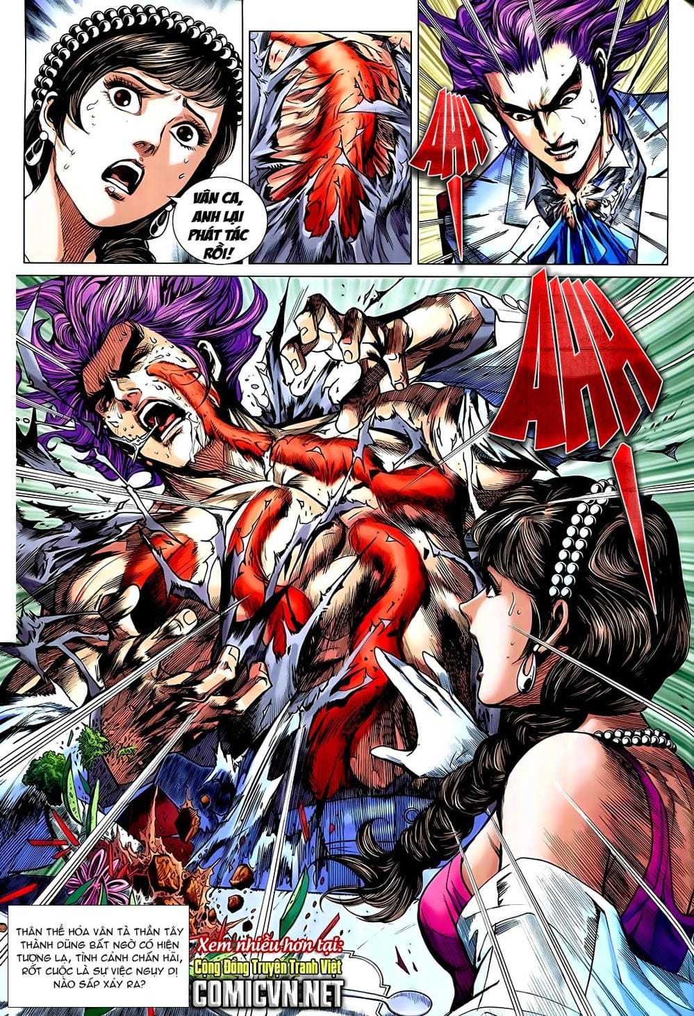 Truyện Tranh Tân Tác Long Hổ Môn trang 4