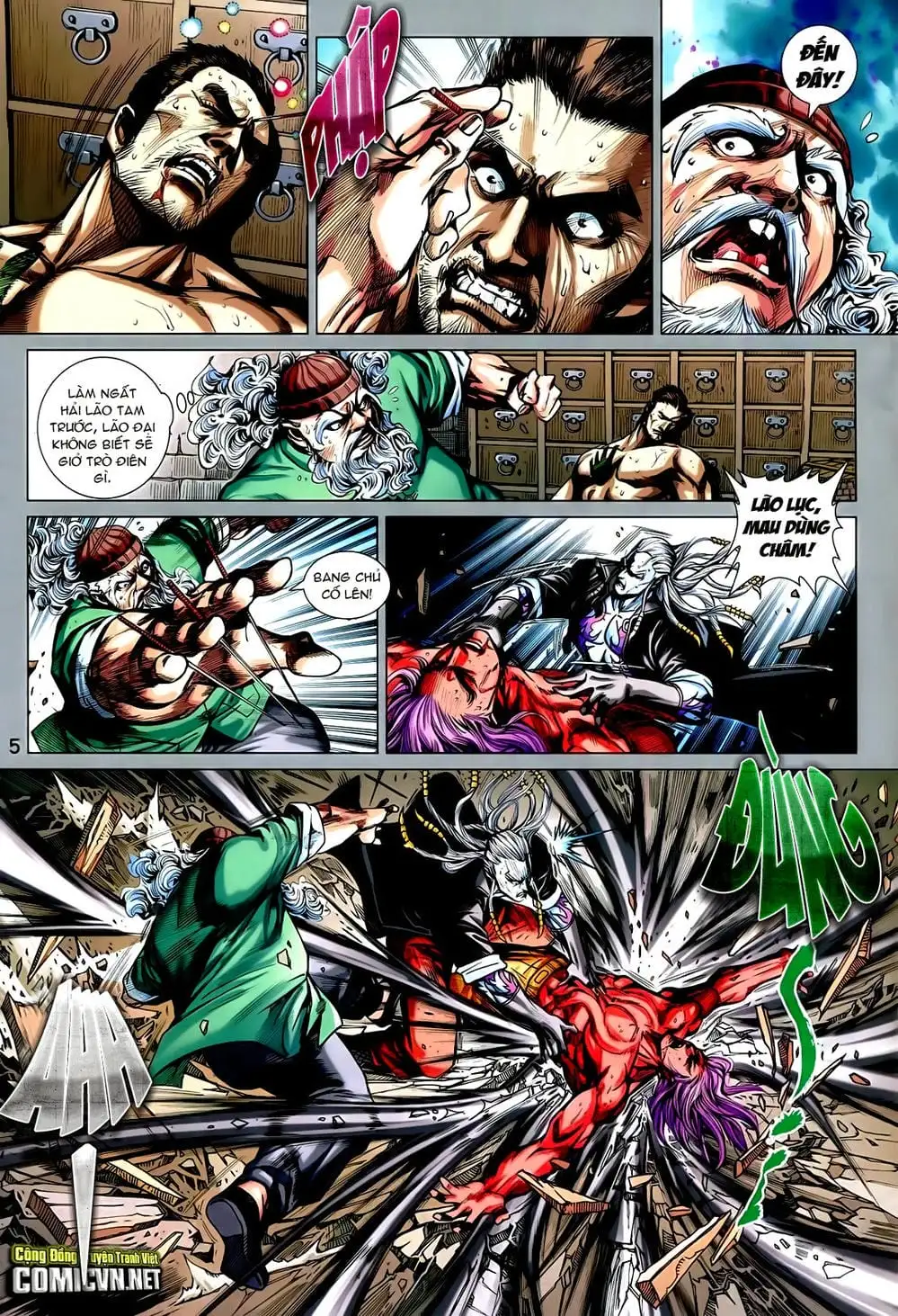 Truyện Tranh Tân Tác Long Hổ Môn trang 4