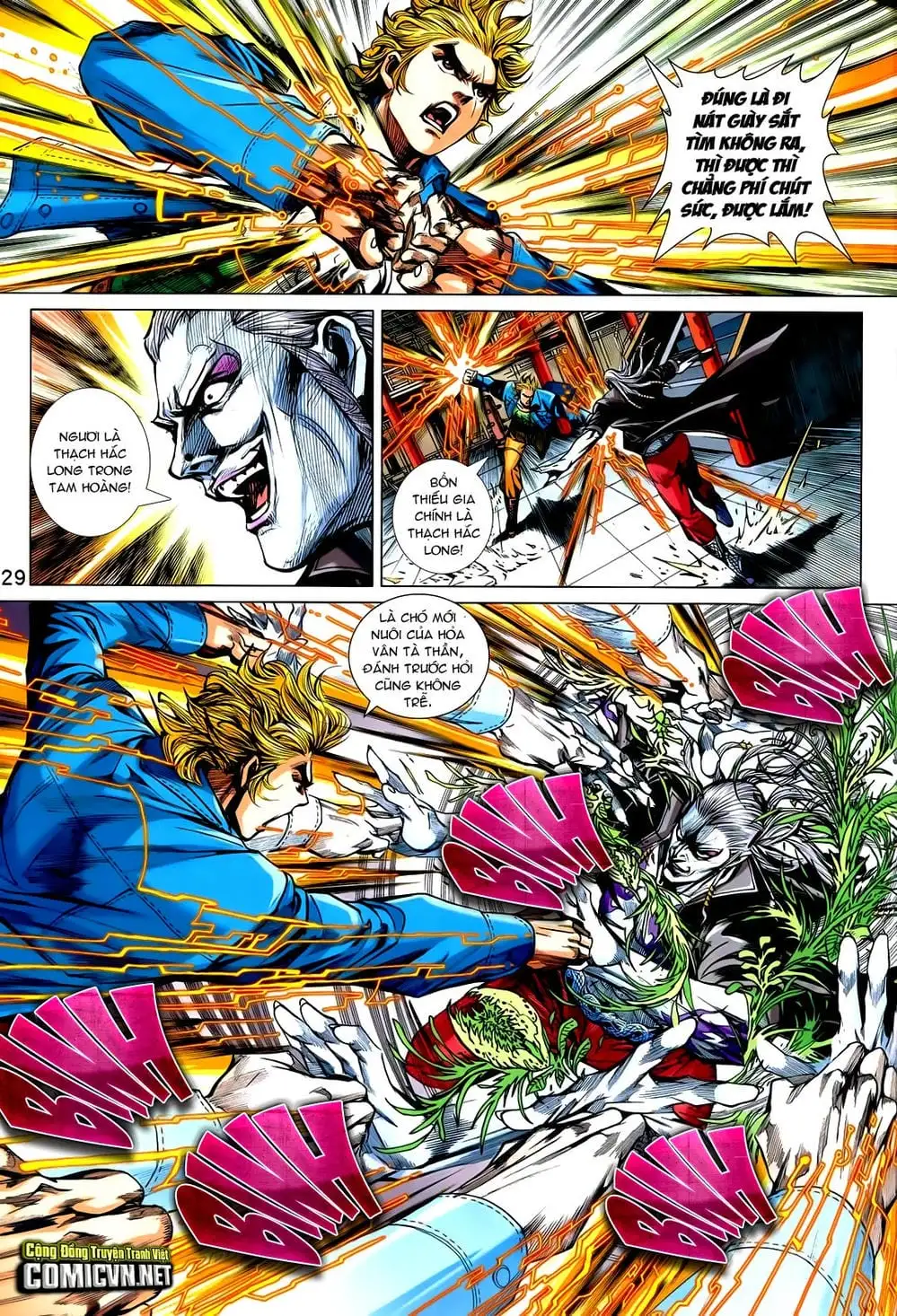 Truyện Tranh Tân Tác Long Hổ Môn trang 4