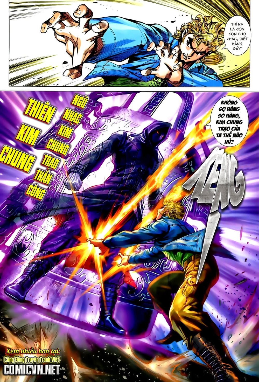 Truyện Tranh Tân Tác Long Hổ Môn trang 4