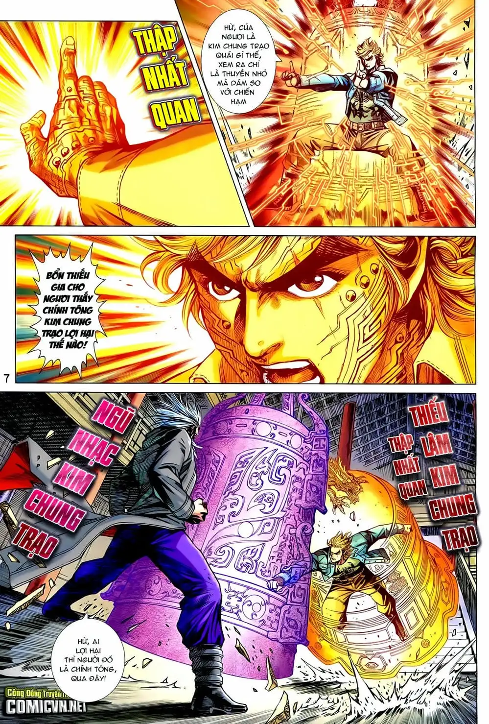 Truyện Tranh Tân Tác Long Hổ Môn trang 4