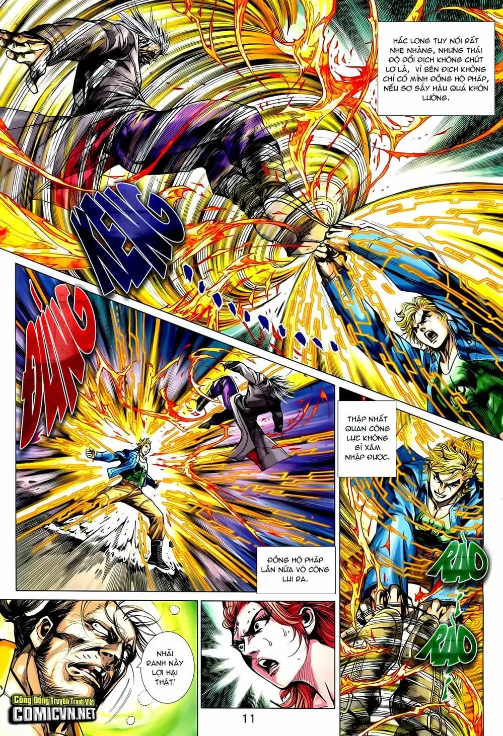 Truyện Tranh Tân Tác Long Hổ Môn trang 4