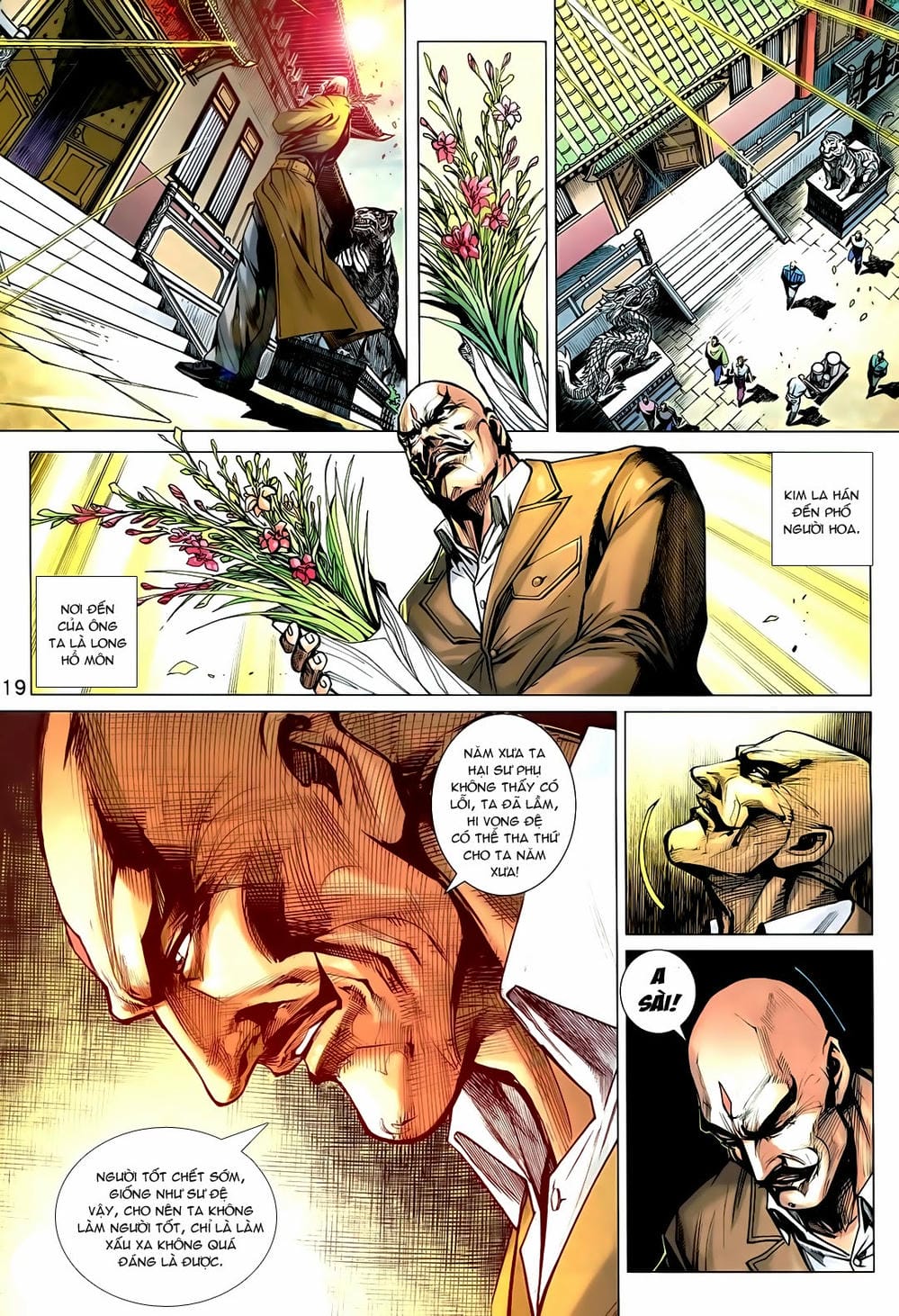 Truyện Tranh Tân Tác Long Hổ Môn trang 4