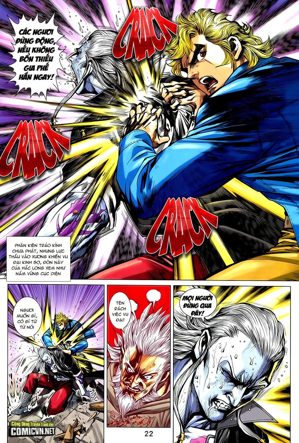 Truyện Tranh Tân Tác Long Hổ Môn trang 4