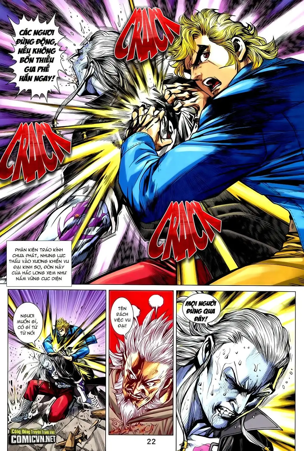 Truyện Tranh Tân Tác Long Hổ Môn trang 4