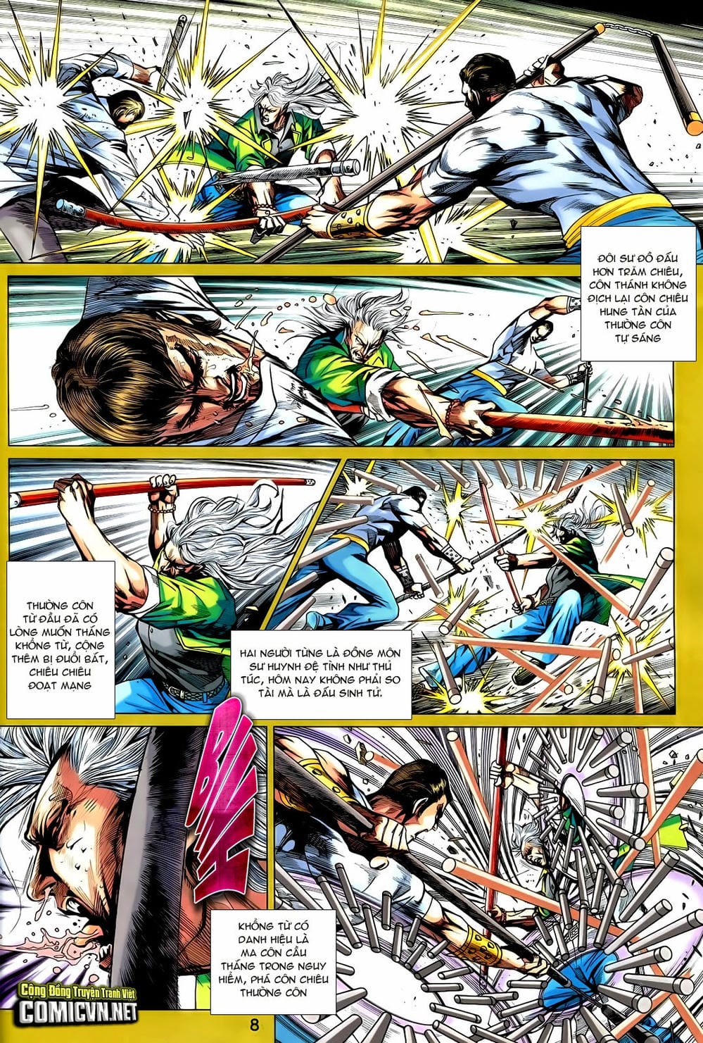 Truyện Tranh Tân Tác Long Hổ Môn trang 4