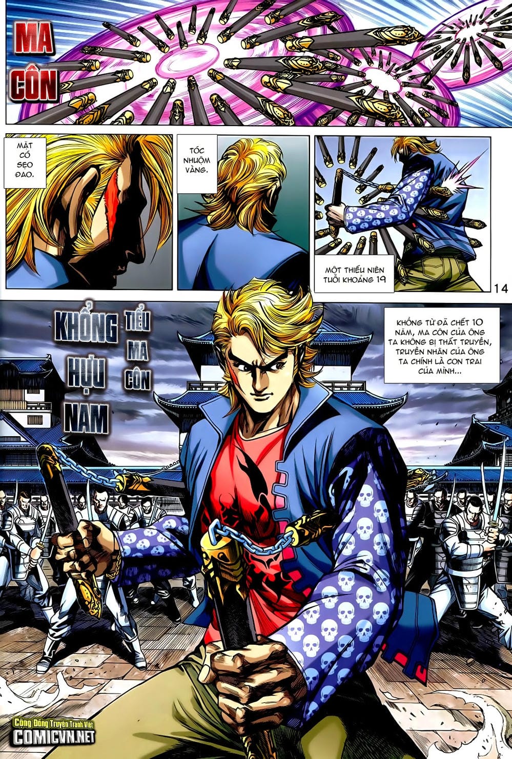 Truyện Tranh Tân Tác Long Hổ Môn trang 4