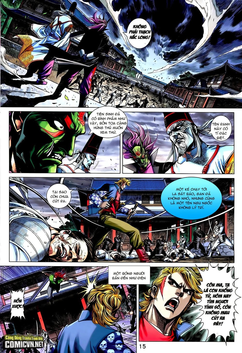Truyện Tranh Tân Tác Long Hổ Môn trang 4