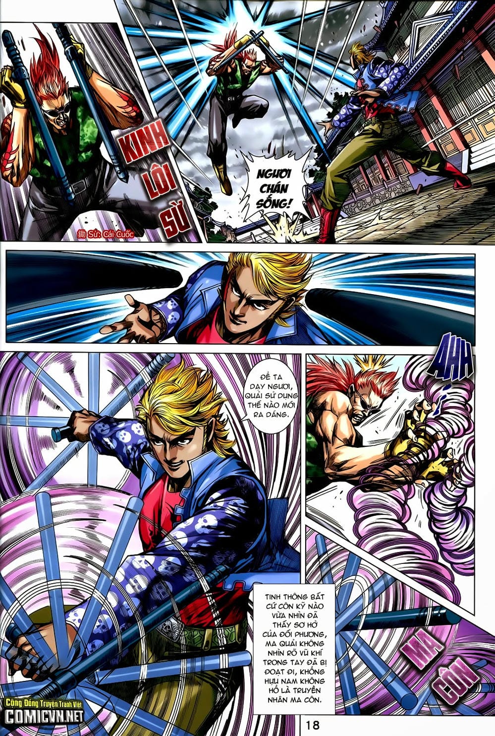 Truyện Tranh Tân Tác Long Hổ Môn trang 4