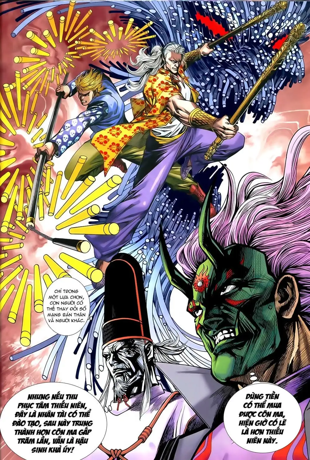 Truyện Tranh Tân Tác Long Hổ Môn trang 4