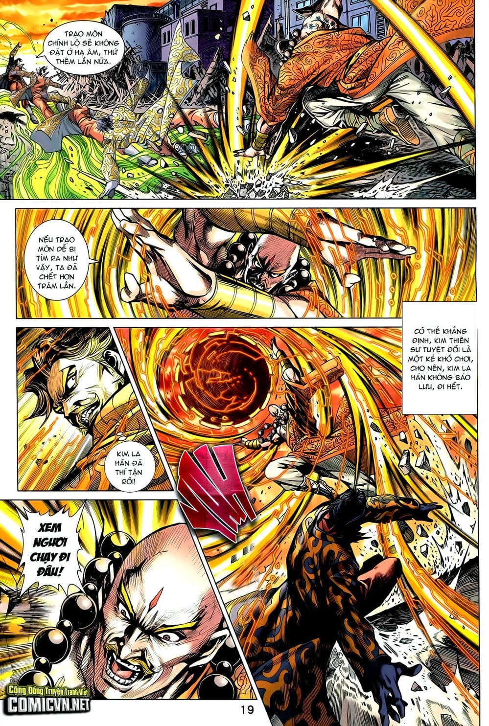 Truyện Tranh Tân Tác Long Hổ Môn trang 4