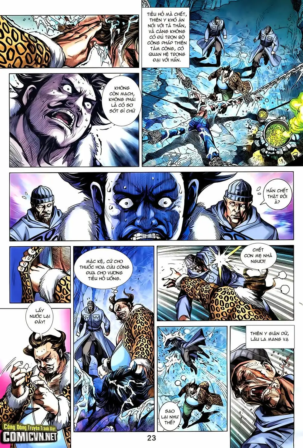 Truyện Tranh Tân Tác Long Hổ Môn trang 4