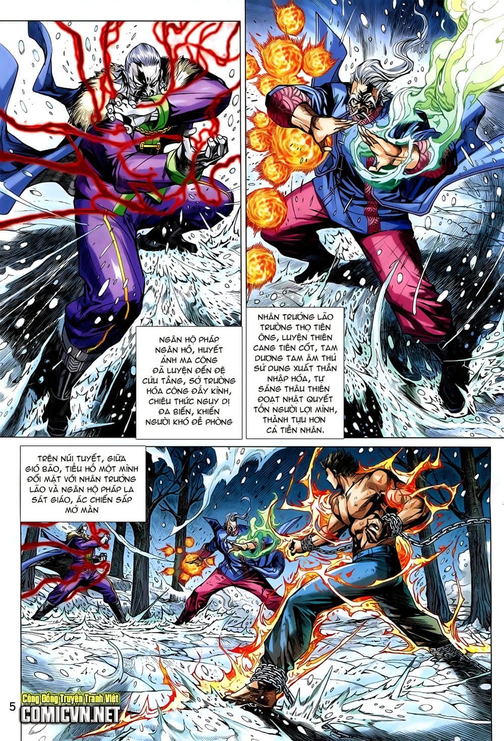 Truyện Tranh Tân Tác Long Hổ Môn trang 4