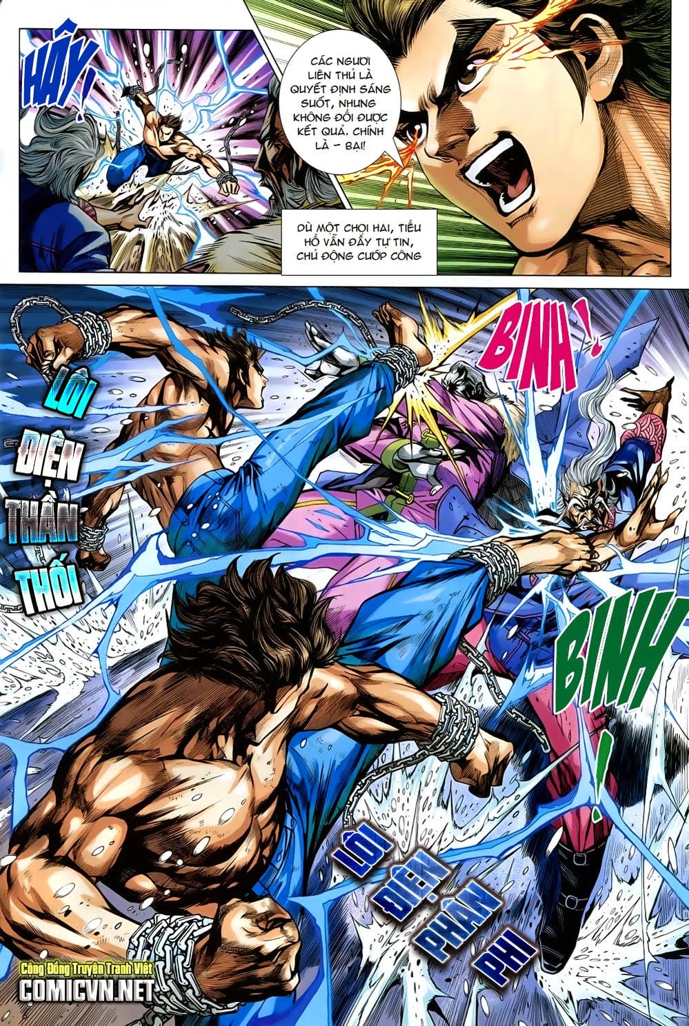 Truyện Tranh Tân Tác Long Hổ Môn trang 4