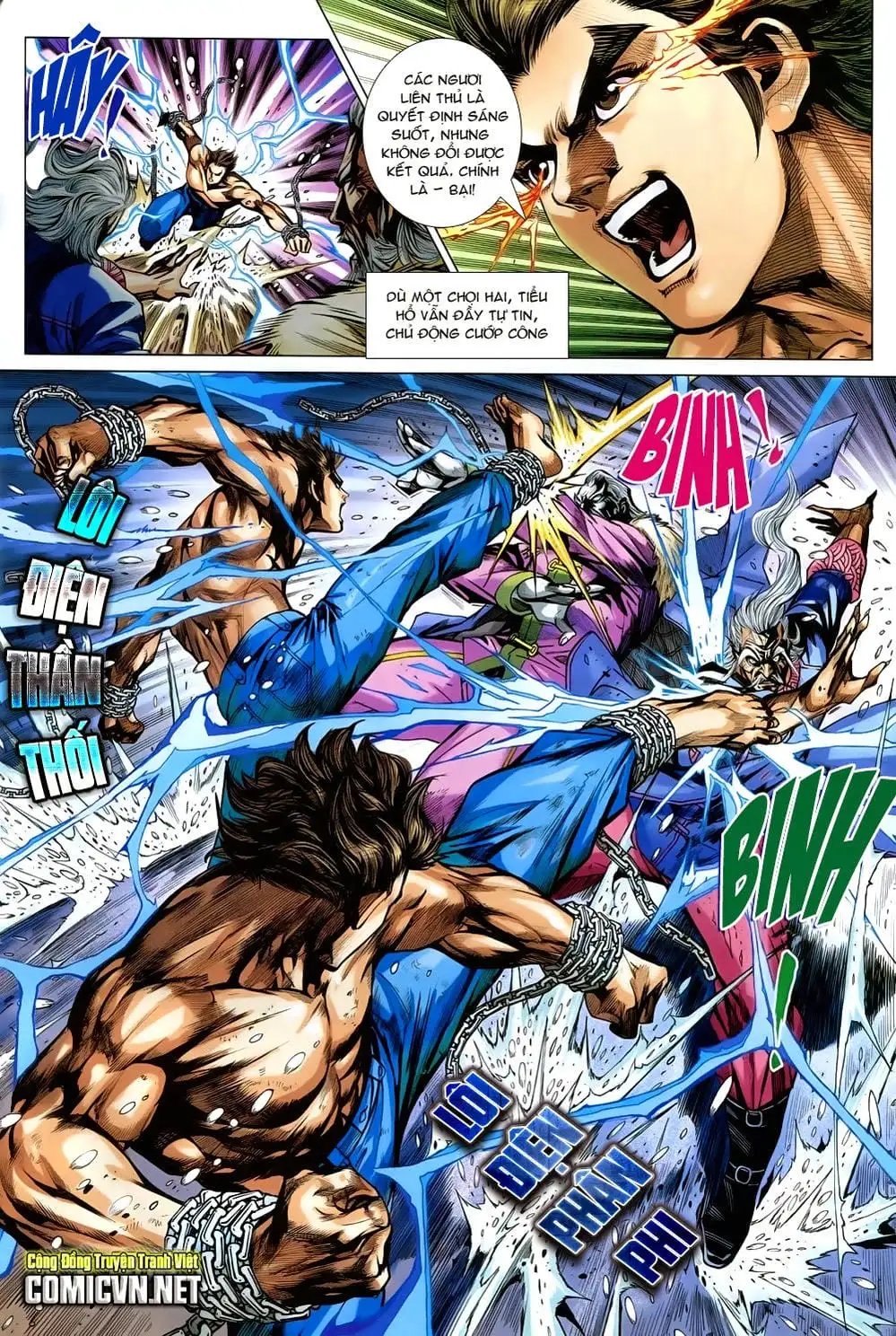 Truyện Tranh Tân Tác Long Hổ Môn trang 4