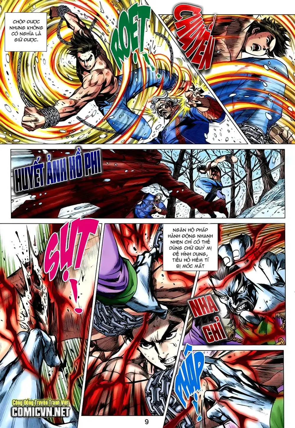 Truyện Tranh Tân Tác Long Hổ Môn trang 4