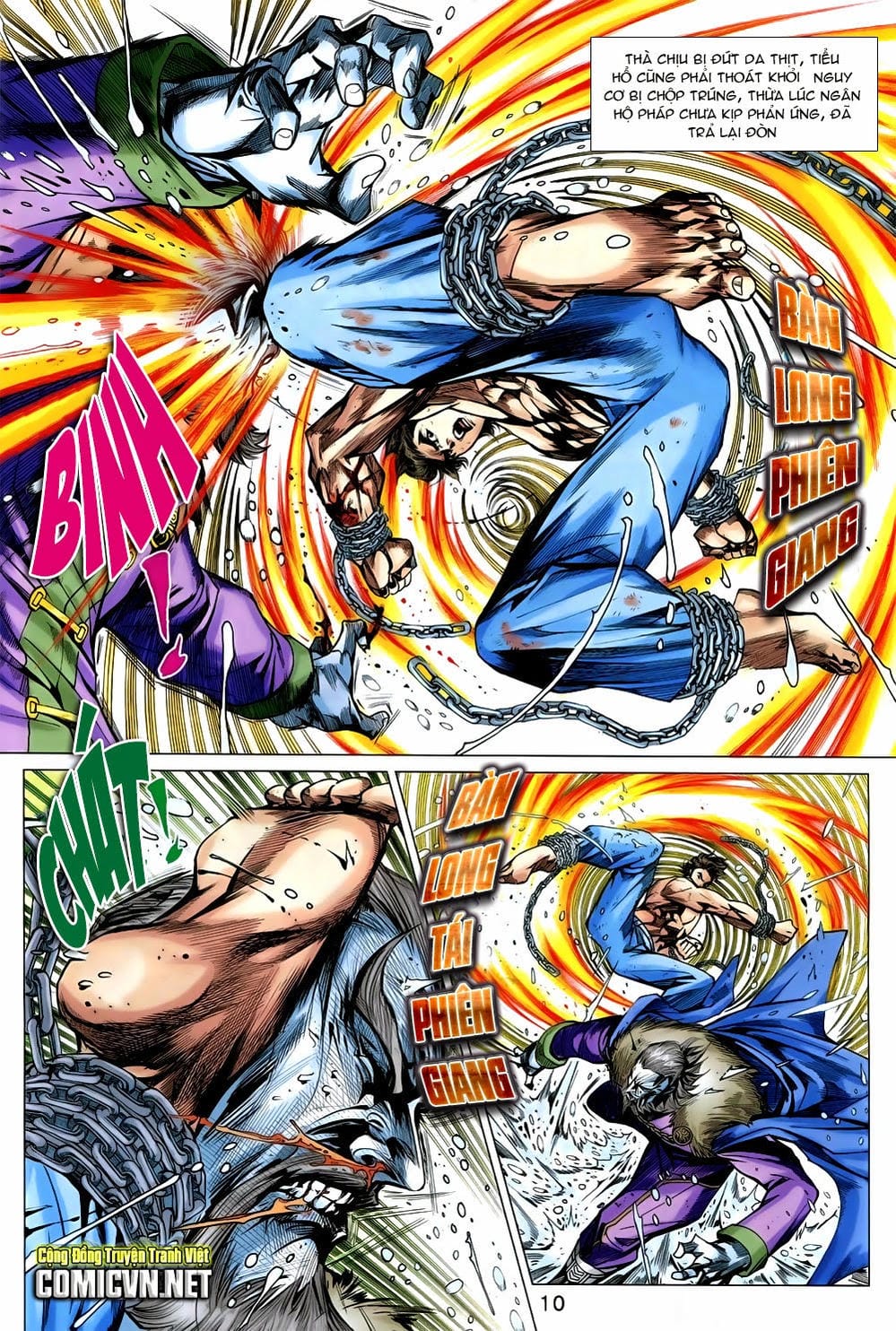 Truyện Tranh Tân Tác Long Hổ Môn trang 4