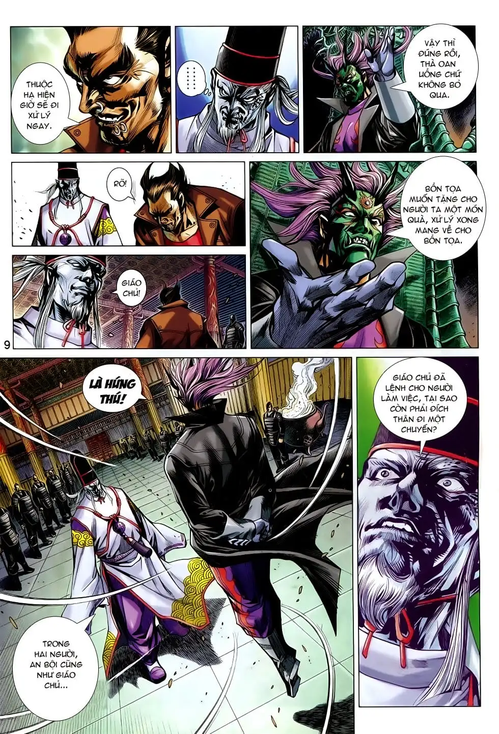 Truyện Tranh Tân Tác Long Hổ Môn trang 4